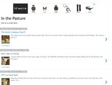 Tablet Screenshot of pasturepastime.blogspot.com