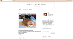 Desktop Screenshot of herheartathome.blogspot.com