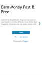 Mobile Screenshot of earnmoneyfastnfree-ptr.blogspot.com