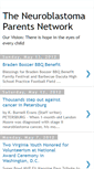 Mobile Screenshot of neuroblastoma-network.blogspot.com