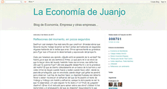 Desktop Screenshot of laeconomiadejuanjo.blogspot.com