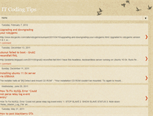 Tablet Screenshot of itcoding.blogspot.com