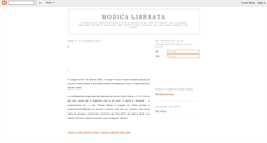 Desktop Screenshot of modicaliberata.blogspot.com