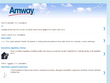 Tablet Screenshot of amway-produkcija.blogspot.com
