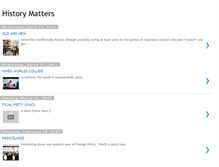 Tablet Screenshot of kwlhistorymatters.blogspot.com