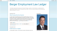 Desktop Screenshot of berger-legal.blogspot.com