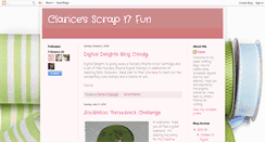 Desktop Screenshot of claricecricutfun.blogspot.com