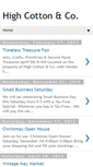 Mobile Screenshot of highcottonco.blogspot.com