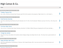 Tablet Screenshot of highcottonco.blogspot.com