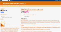 Desktop Screenshot of brazilianhoneywax.blogspot.com