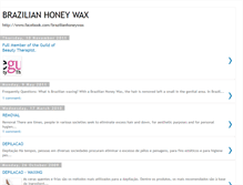 Tablet Screenshot of brazilianhoneywax.blogspot.com