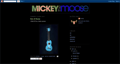 Desktop Screenshot of mickeythemoose.blogspot.com