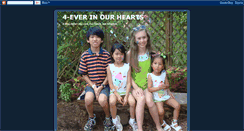 Desktop Screenshot of 4everinourhearts.blogspot.com