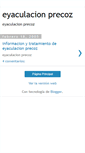 Mobile Screenshot of eyaculacionprecoz.blogspot.com