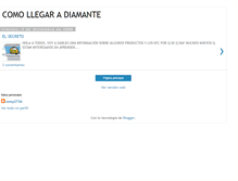 Tablet Screenshot of comollegaradiamante.blogspot.com