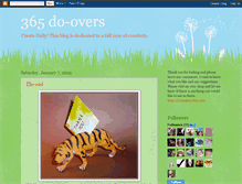 Tablet Screenshot of 365do-overs.blogspot.com