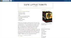 Desktop Screenshot of cutelittletidbits.blogspot.com