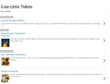 Tablet Screenshot of cutelittletidbits.blogspot.com