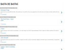 Tablet Screenshot of bastadebastas.blogspot.com