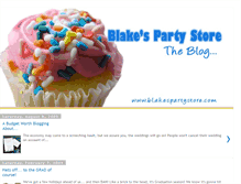 Tablet Screenshot of blakespartystore.blogspot.com