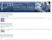 Tablet Screenshot of chrisvontrapp.blogspot.com