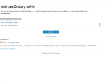 Tablet Screenshot of maisecondaryzone.blogspot.com