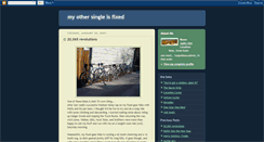 Desktop Screenshot of myothersingleisfixed.blogspot.com