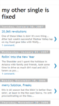 Mobile Screenshot of myothersingleisfixed.blogspot.com