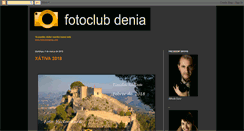 Desktop Screenshot of fotoclubdenia.blogspot.com