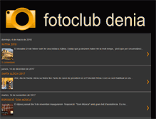 Tablet Screenshot of fotoclubdenia.blogspot.com