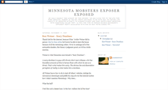 Desktop Screenshot of minnesotamobstersexposerexposed.blogspot.com