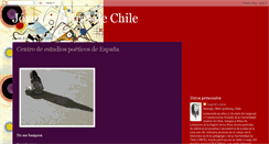 Desktop Screenshot of jovenesletrasdechile.blogspot.com