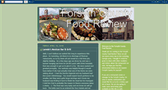 Desktop Screenshot of forsythfood.blogspot.com