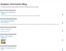 Tablet Screenshot of mudpiespreschool.blogspot.com