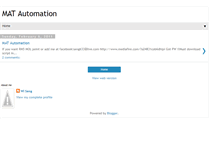 Tablet Screenshot of matautomation.blogspot.com
