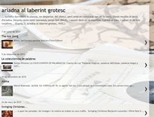 Tablet Screenshot of laberintgrotesc.blogspot.com