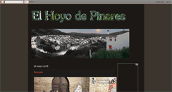 Desktop Screenshot of elhoyodepinares.blogspot.com