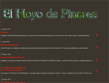 Tablet Screenshot of elhoyodepinares.blogspot.com