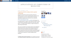 Desktop Screenshot of computingformedicine.blogspot.com