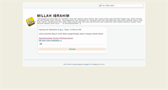 Desktop Screenshot of millahibrahim.blogspot.com
