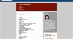 Desktop Screenshot of iamwhispering.blogspot.com