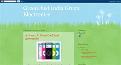 Desktop Screenshot of greendustindiagreenelectronics.blogspot.com