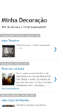 Mobile Screenshot of minhadecoracao.blogspot.com