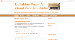 Desktop Screenshot of lullabiesfromagiantgoldenradio.blogspot.com