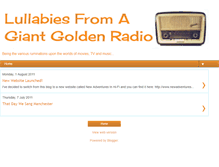 Tablet Screenshot of lullabiesfromagiantgoldenradio.blogspot.com