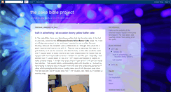 Desktop Screenshot of cakebibleproject.blogspot.com