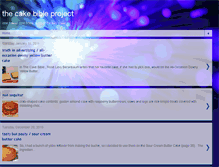 Tablet Screenshot of cakebibleproject.blogspot.com