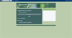 Desktop Screenshot of buylocalbylocal.blogspot.com