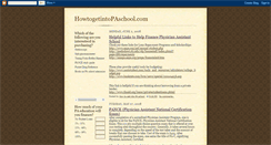 Desktop Screenshot of howtogetintopaschool.blogspot.com