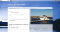 Desktop Screenshot of friendlymooringslist.blogspot.com